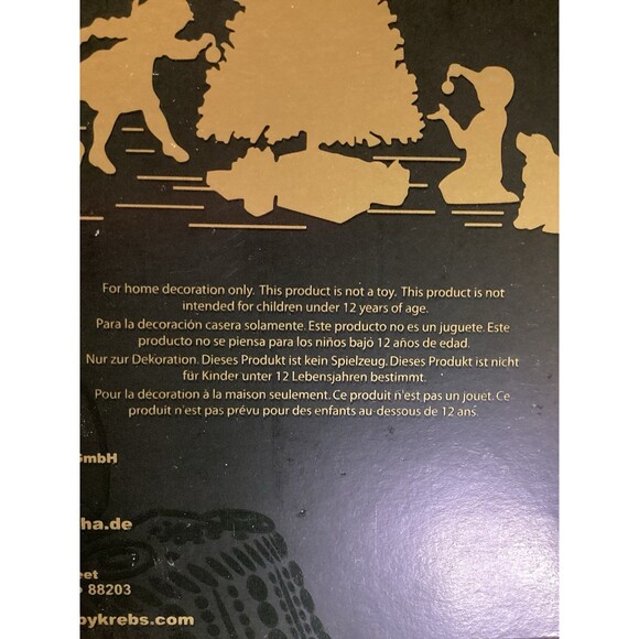 Krebs Glass Christmas Ornaments Candy Apple Red Flame Stripes & Lattice 2 Boxes - Picture 14 of 15